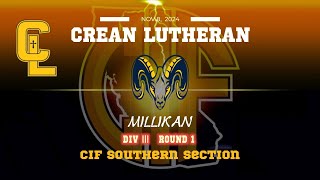 ⓫ MILLIKAN CIF RD 1 [upl. by Norej3]