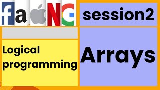 Logical programming  Arrays  session2  faangacademy [upl. by Dori]