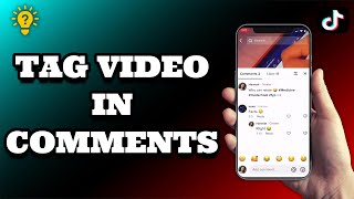 How To Tag Video In Tiktok Comments TUTORIAL [upl. by Aara]