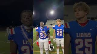 Leander seniors after defeating previously undefeated Georgetown [upl. by Vaish413]