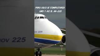 El avión más grande del mundo  Antónov An225  DESTRUIDO EN 2022 curiosidades viral [upl. by Yer]