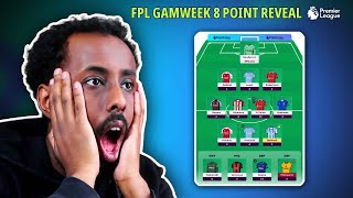 THIS IS HOW MANY POINTS I GOT IN FPL GAMEWEEK 8  FPL 202425 GAMEWEEK 8 [upl. by Novaat39]