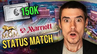 Amex Platinum 150k BONUS  MGMMarriott Benefits Announced [upl. by Nlyak]