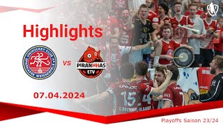 UHC Sparkasse Weißenfels vs ETV Hamburg Playoffs Finale Spiel 1 Highlights [upl. by Lancelle]