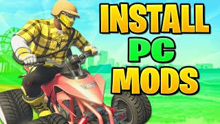 How To Install GTA 5 Mods On PC GTA 5 MODS TUTORIAL [upl. by Anstice]