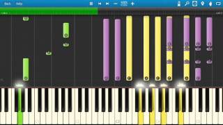 Outkast  Ms Jackson  Piano Tutorial  Synthesia Cover [upl. by Llertac]