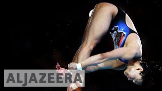 Malaysia’s Pandelela Rinong diving for gold in Rio [upl. by Ciccia]