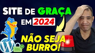 COMO HOSPEDAR UM SITE GRÁTIS 20232024 [upl. by Einaffyt]