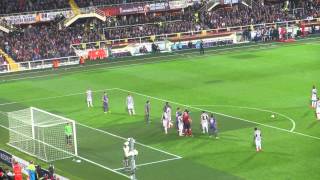 Fiorentina Juve 0  1 Gol Pirlo 20032014 Settore Ospiti LIVE [upl. by Ahsyad438]