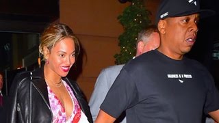 Jay Z Breaks His Silence on Lemonade Holds Hands With Beyonce During NYC Date Night [upl. by Nwavahs]