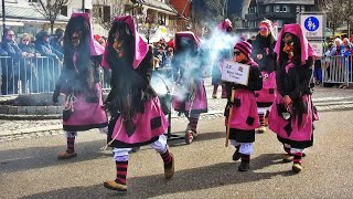 Fasnetsumzug der Zunft der Seeräuber in Titisee 2020  Alemannische Fasnet 🇩🇪 [upl. by Elliott]