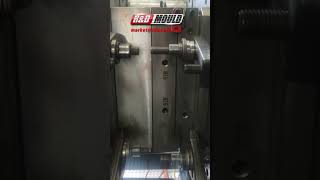 Cold runner 1 Cavity Vint opora Plastic Injection Mould Trial Video [upl. by Ueihttam379]