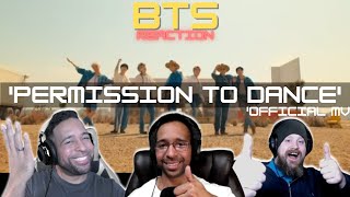 KPop Noobs React  BTS Permission to Dance Official MV [upl. by Imeon]