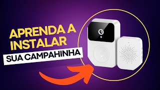 Aprenda como instalar sua Campainha X9 no seu Celular Campainha porteiro inteligente [upl. by Halonna831]