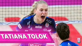 TATIANA TOLOK 30 POINTS in big Match Milano  Novara  Lega Volley Femminile 202425 [upl. by Llenoj]