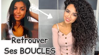 RETROUVER DE BELLES BOUCLES  8conseils pour avoir de belles boucles naturelles [upl. by Sumahs]