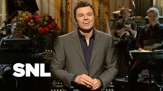 Seth MacFarlane Monologue The Voices  Saturday Night Live [upl. by Kacerek601]