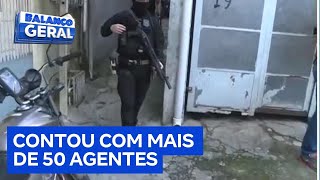 Polícia faz operação contra o tráfico de drogas na zona sul de São Paulo [upl. by Rik]