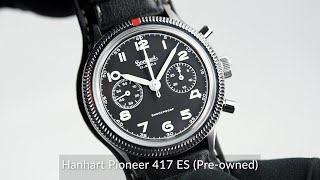 Hanhart Pioneer 417 ES Preowned [upl. by Ailec354]