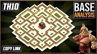 NEW ULTIMATE TH10 HYBRIDTROPHY Base 2023 Town Hall 10 TH10 Trophy Base Design – Clash of Clans [upl. by Banwell]