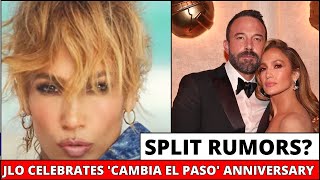 Jennifer Lopez Celebrates Cambia El Paso Anniversary Amid Ben Affleck Split Rumors jenniferlopez [upl. by Janina602]