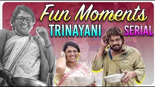 Fun Moments in Trinayani Serial  Pavithra Jayaram  VJN Media [upl. by Annael]