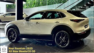 First Look 2025 All New Premium Mazda CX30 Sport  Desert Titanium Luxury Interior and Exterior [upl. by Desireah]