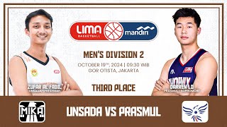 UNSADA vs PRASMUL  3rd Mens Division 2  Jakarta [upl. by Perrie678]