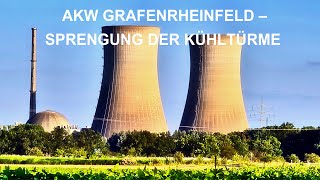 AKW Grafenrheinfeld  Sprengung der Kühltürme shorts Grafenrheinfeld [upl. by Gehlbach]