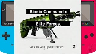 Bionic Commando Elite Forces Game Boy Color\GBC\Commercial [upl. by Arakal]