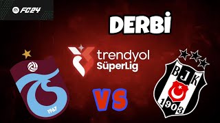 DERBI HAFTASI  Trabzonspor  Beşiktaş  Trendyol Süper Lig 5 Hafta  EA FC 24 PS4™ [upl. by Narbig]