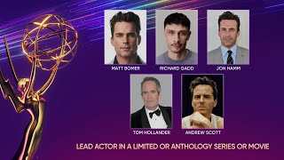 76th Emmy Nominations Lead Actor In A Limited Or Anthology Series Or Movie [upl. by Akere961]