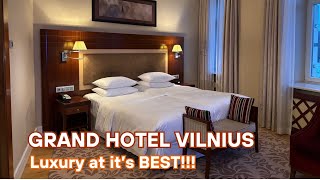 Fantastic Stay at the Grand Hotel Vilnius  Exploring Luxury and Comfort in Lithuania’s Finest Hotel [upl. by Eednac573]