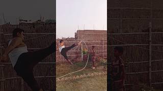 TORNADO KICK USE youtubeshorts shortvideo virilvideo shortfeed manishstunt [upl. by Alilad251]