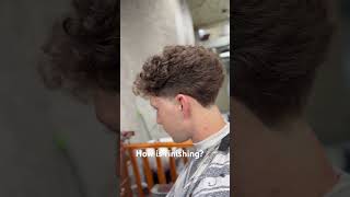 How is finishing barber barbershop fadecutting hairstyle menshaircut hairtransformation [upl. by Eleda868]