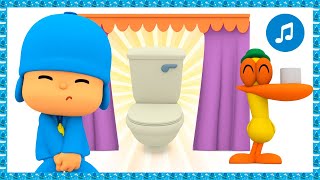 🚽 Aprendendo a Ir Ao Banheiro Sozinho  Desenhos animados para Crianças  MÚSICA INFANTIL do POCOYO [upl. by Llerad494]