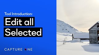 Capture One 21Tool Introduction  Edit Selected [upl. by Gnav]