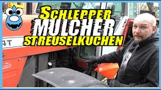 Schlepper🚜Mulchen🔥Brennholz🚜Selbstversorgung [upl. by Mahsih]