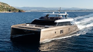 Superyacht SUNREEF POWER 80 as owned by Rafael Nadal [upl. by Lihka]