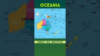 Oceania upsc Suniel Kumaar shorts continent [upl. by Maxia]