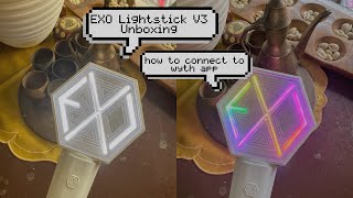 exo lightstick v3 unboxing philippines [upl. by Aihsetel]