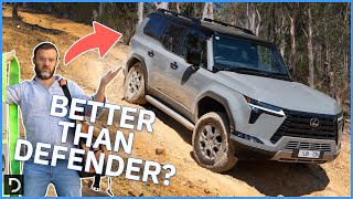 First Time For Australia The 2025 Lexus GX550 OnRoad amp OffRoad Review  Drivecomau [upl. by Jenine744]