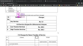 TNEB புதிய இணைப்பு கட்டணம் முழு விவரங்கள்  TNEB new Connection Charges [upl. by Ataner60]