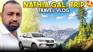 Nathiya Gali tourcloudy 🌦️ weathervlogJhelum vlogs with me [upl. by Assisi]