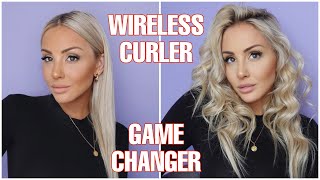 WYLERA  TESTING CORDLESS AUTOMATIC HAIR CURLER REVIEW  HONEST OPINION [upl. by Aelber]