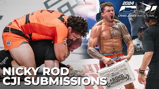 Nicky Rod CJI Submissions Highlight  1million PayDay  4 Rear Naked Chokes [upl. by Mauchi]