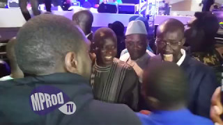 thione seck au concert de waly avant sa montee [upl. by Ydnerb]