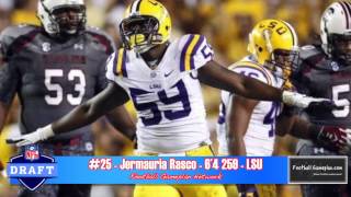 Football Gameplans 2015 NFL Draft Prospect Rankings  Edge Rushers [upl. by Killy840]