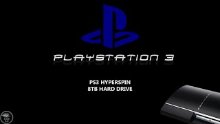 PS3 HYPERSPIN 8TB HARD DRIVE [upl. by Nic]