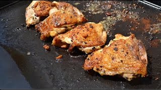 Cuisses de poulet au four  marinade economique [upl. by Ikila836]